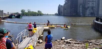 Kayak Launch at Mutual Riverfront Park